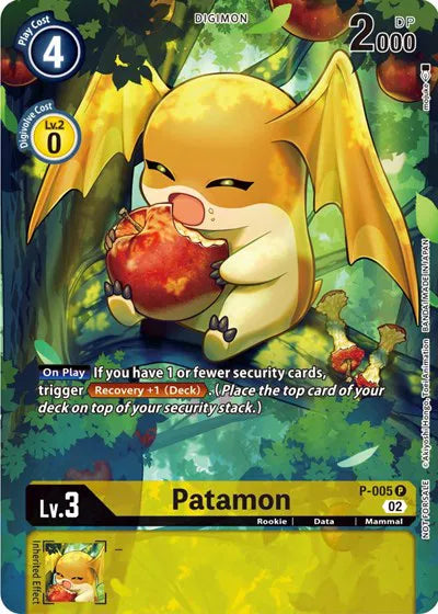 Patamon (Digimon Illustration Competition Pack) P-005 P (Dimensional Phase)
