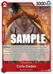 Curly.Dadan OP02-005 · Normal (Paramount War)