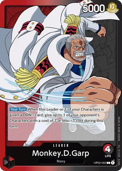 Monkey.D.Garp OP02-002 (Paramount War)