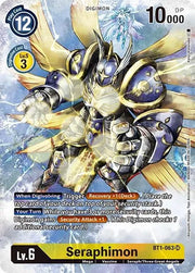 Seraphimon (Alternate Art) BT1-063 SR (Dimensional Phase)
