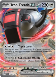 Iron Treads ex 143/198 (Scarlet & Violet Base Set)