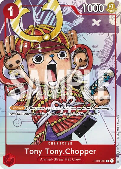 Tony Tony.Chopper - ST01-006 (Alternate Art) (One Piece Promotion Cards)