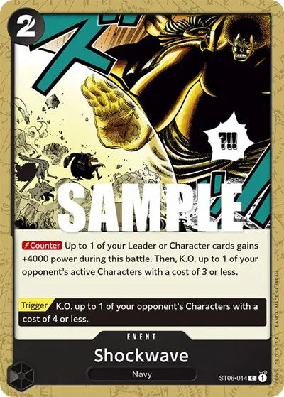 Shockwave ST06-014 (Starter Deck 6: Navy)