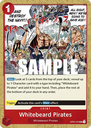 Whitebeard Pirates OP02-022 (Paramount War)