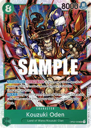 Kouzuki Oden OP02-030 · Foil (Paramount War)