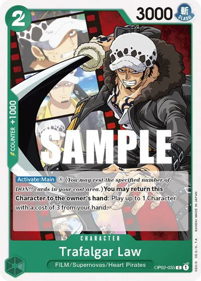 Trafalgar Law OP02-035 (Paramount War)