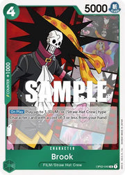 Brook OP02-040 · Foil (Paramount War)