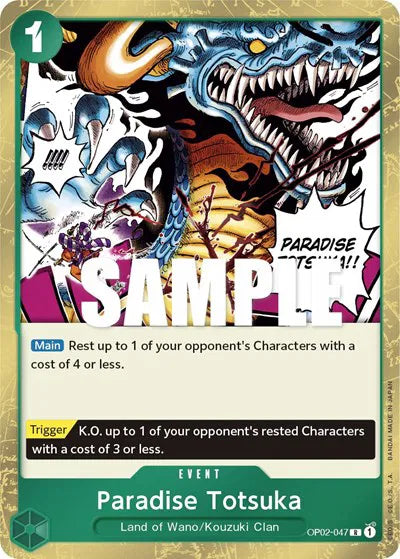 Paradise Totsuka OP02-047 (Paramount War)