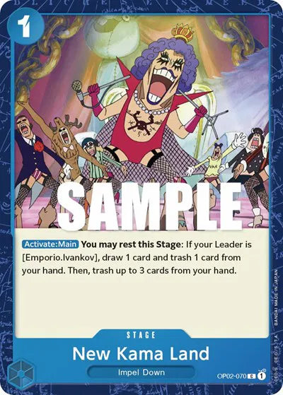 New Kama Land OP02-070 (Paramount War)