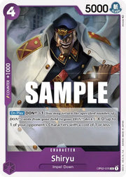 Shiryu OP02-076 (Paramount War)