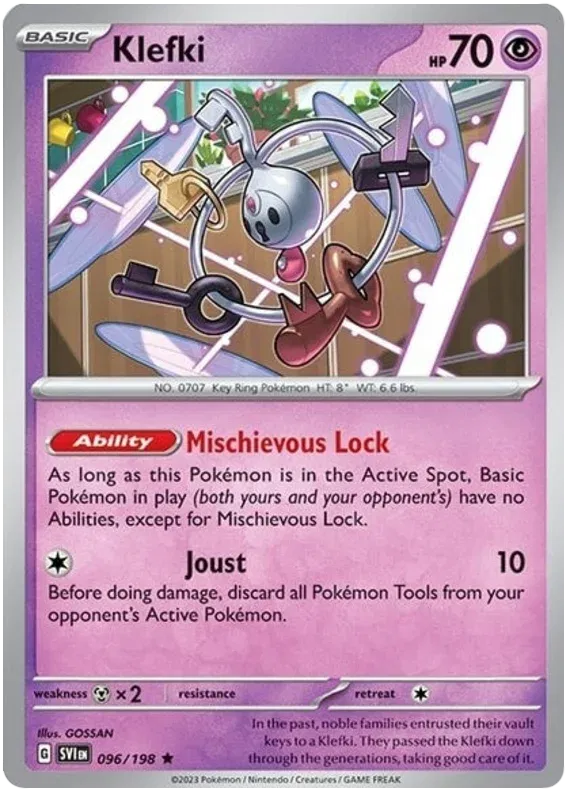 Klefki 096/198 · Holofoil (Scarlet & Violet Base Set)