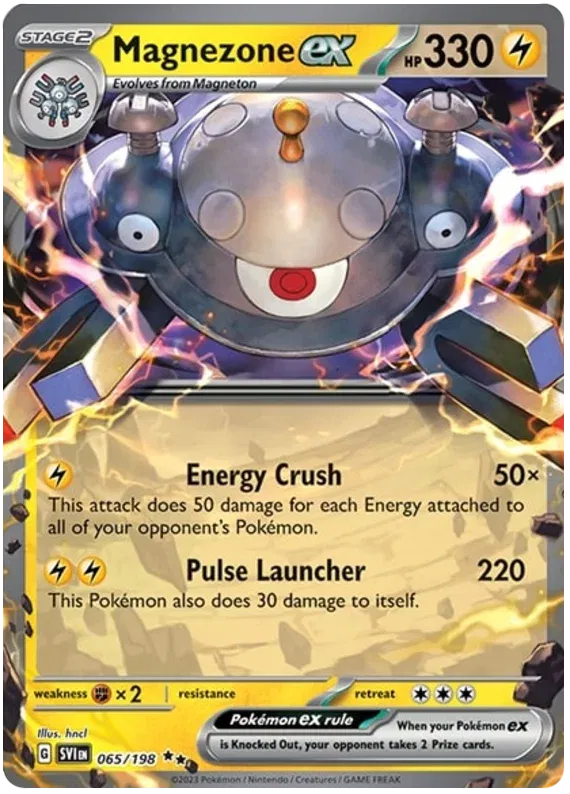 Magnezone ex 065/198 (Scarlet & Violet Base Set)