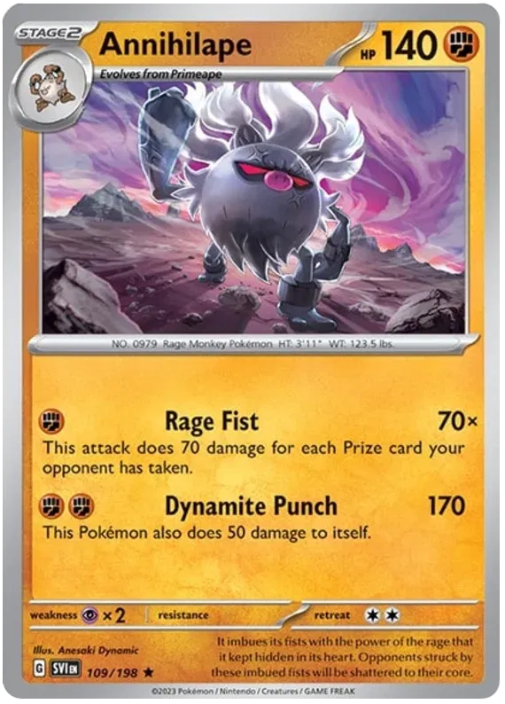 Annihilape 109/198 (Scarlet & Violet Base Set)