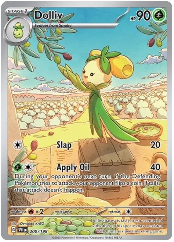 Dolliv 200/198 (Scarlet & Violet Base Set)