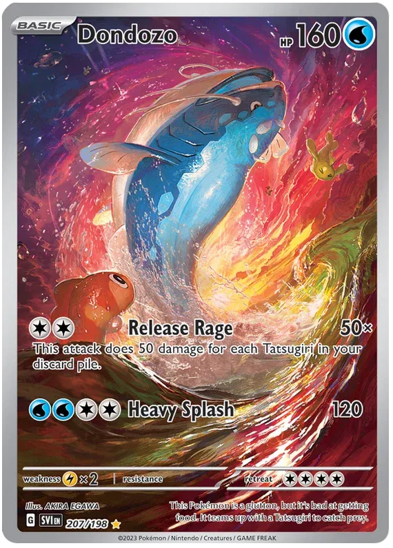 Dondozo 207/198 · Holofoil (Scarlet & Violet Base Set)