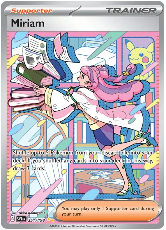 Miriam 251/198 (Scarlet & Violet Base Set) — PSA 10