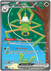 Spidops ex 243/198 (Scarlet & Violet Base Set)