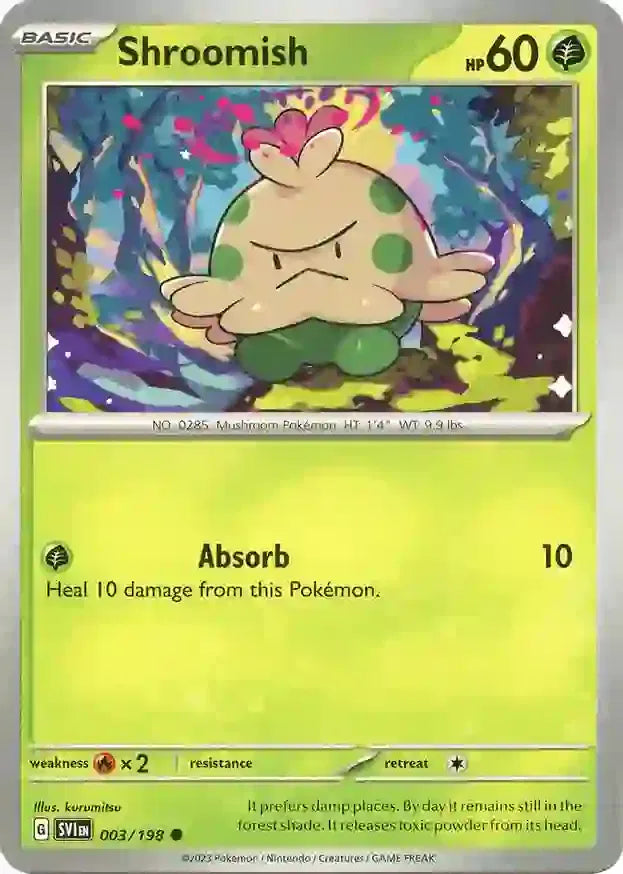 Shroomish 003/198 · Normal (Scarlet & Violet Base Set)