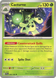 Cacturne 006/198 · Reverse Holofoil (Scarlet & Violet Base Set)