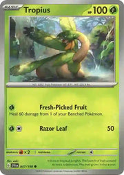 Tropius [Reverse Holo] #7 Pokemon Scarlet & Violet