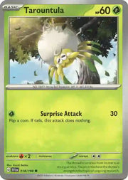 Tarountula 018/198 · Reverse Holofoil (Scarlet & Violet Base Set)