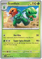 Scovillain 029/198 · Reverse Holofoil (Scarlet & Violet Base Set)