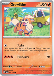 Growlithe 031/198 · Normal (Scarlet & Violet Base Set)