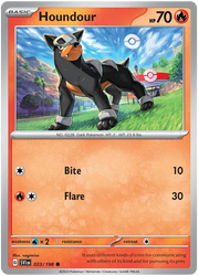 Houndour 033/198 · Normal (Scarlet & Violet Base Set)