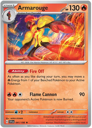 Armarouge 041/198 · Holofoil (Scarlet & Violet Base Set)