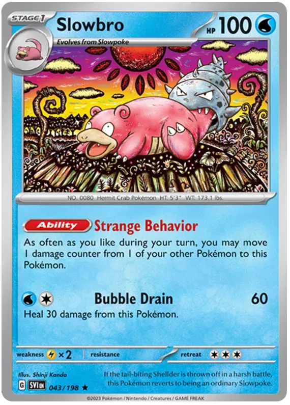 Slowbro 043/198 · Holofoil (Scarlet & Violet Base Set)