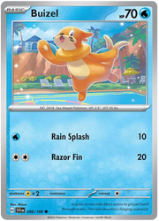 Buizel 046/198 · Reverse Holofoil (Scarlet & Violet Base Set)