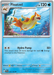Floatzel 047/198 · Normal (Scarlet & Violet Base Set)