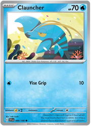 Clauncher 049/198 · Reverse Holofoil (Scarlet & Violet Base Set)