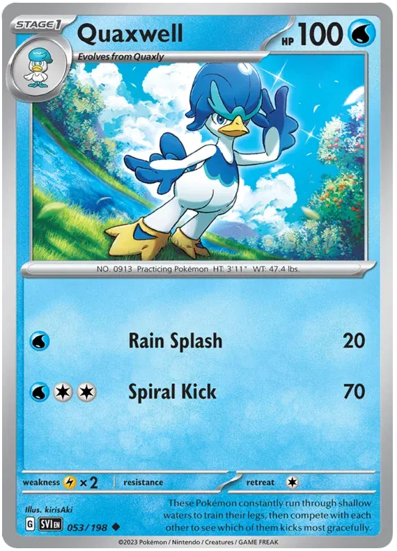 Quaxwell 053/198 · Normal (Scarlet & Violet Base Set)