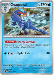 Quaquaval 054/198 · Holofoil (Scarlet & Violet Base Set)