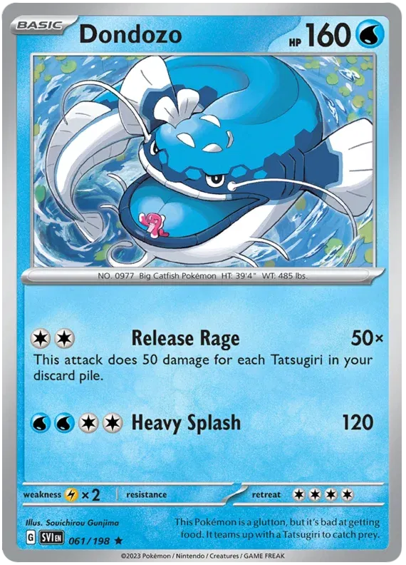 Dondozo 061/198 · Holofoil (Scarlet & Violet Base Set)