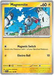 Magnemite 063/198 · Normal (Scarlet & Violet Base Set)