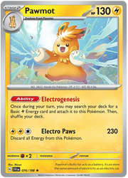 Pawmot 076/198 · Holofoil (Scarlet & Violet Base Set)