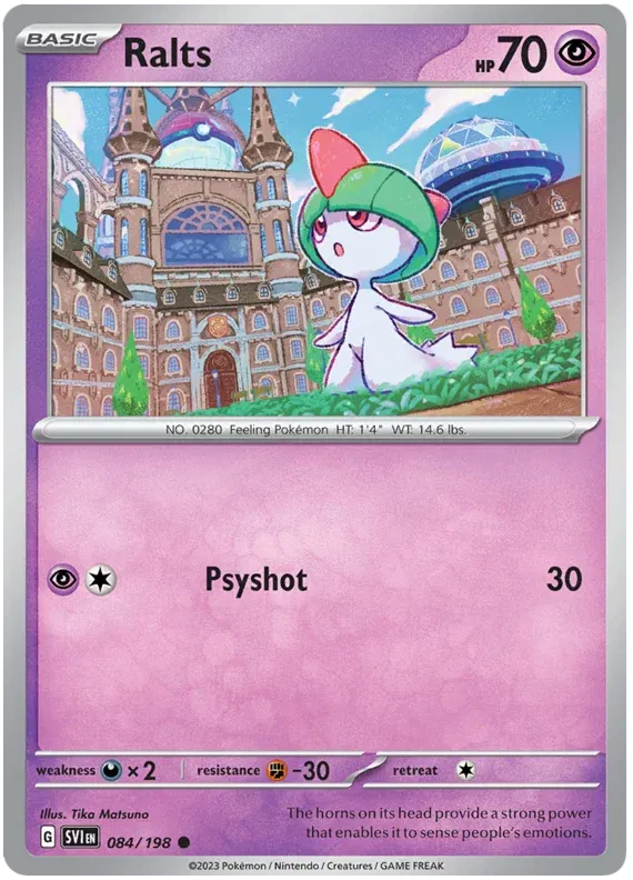 Ralts 084/198 · Normal (Scarlet & Violet Base Set)
