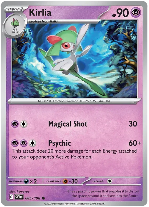 Kirlia 085/198 · Normal (Scarlet & Violet Base Set)