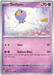 Drifloon 089/198 · Normal (Scarlet & Violet Base Set)