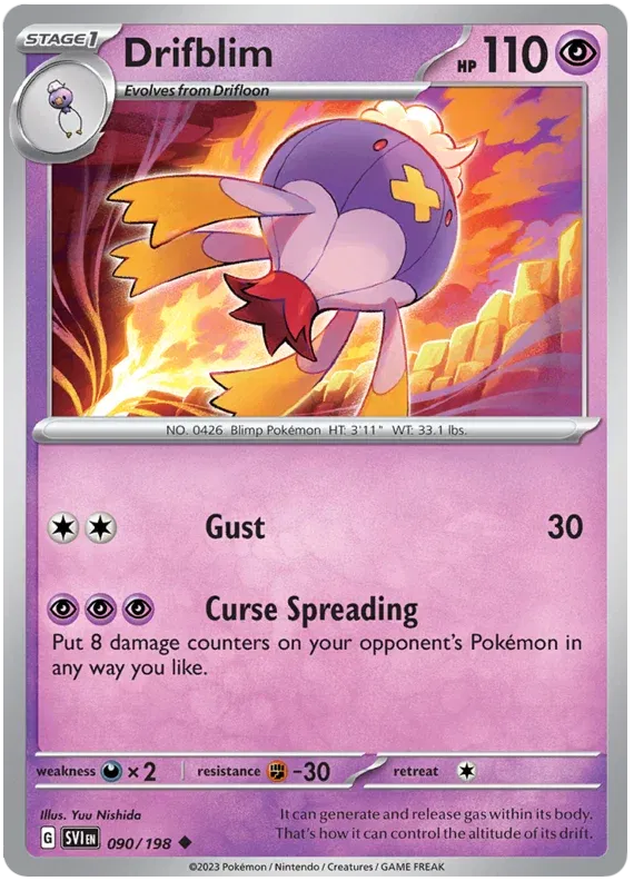 Drifblim 090/198 · Normal (Scarlet & Violet Base Set)