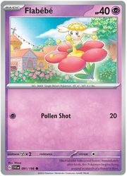 Flabebe 091/198 · Normal (Scarlet & Violet Base Set)