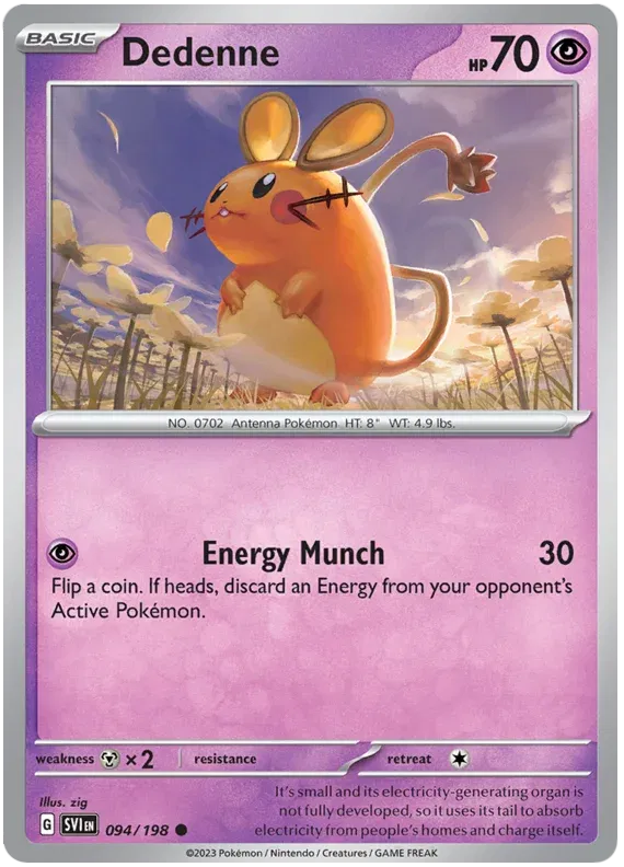 Dedenne 094/198 · Normal (Scarlet & Violet Base Set)