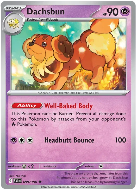 Dachsbun 099/198 · Normal (Scarlet & Violet Base Set)