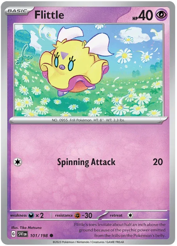 Flittle 101/198 · Reverse Holofoil (Scarlet & Violet Base Set)