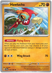 Hawlucha 118/198 · Holofoil (Scarlet & Violet Base Set)