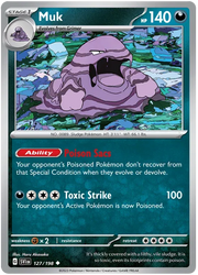 Muk 127/198 · Normal (Scarlet & Violet Base Set)