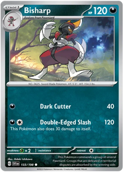 Bisharp 133/198 (Scarlet & Violet Base Set)