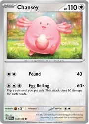 Chansey 144/198 · Reverse Holofoil (Scarlet & Violet Base Set)